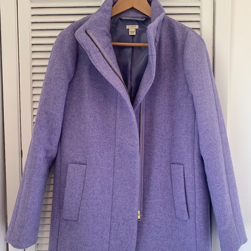 J. Crew Cocoon Coat in Italian Stadium Cloth Size 2